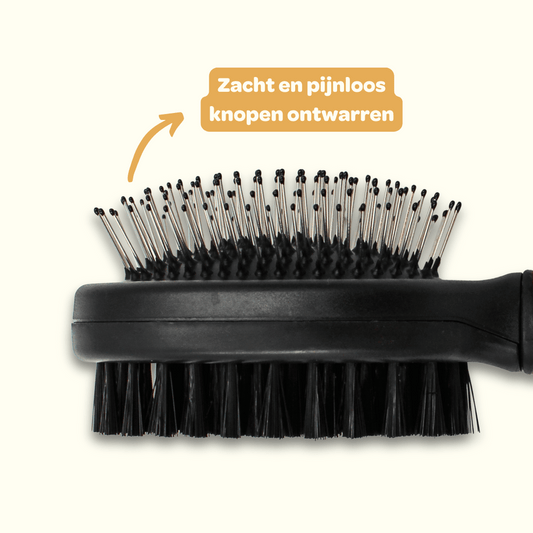 Dubbelzijdige borstel