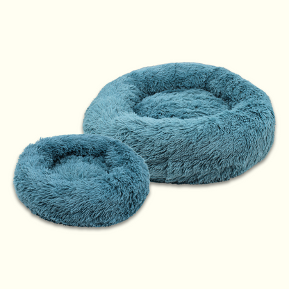 Donutmand royaal blauw